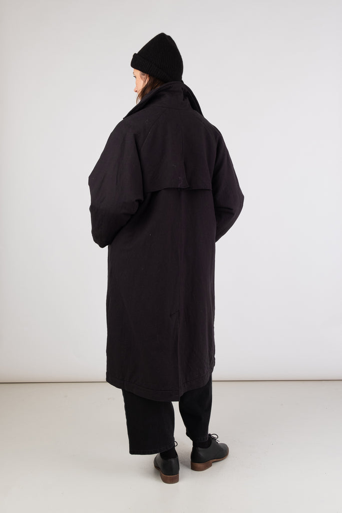 Onyx A-line Sherpa Trench