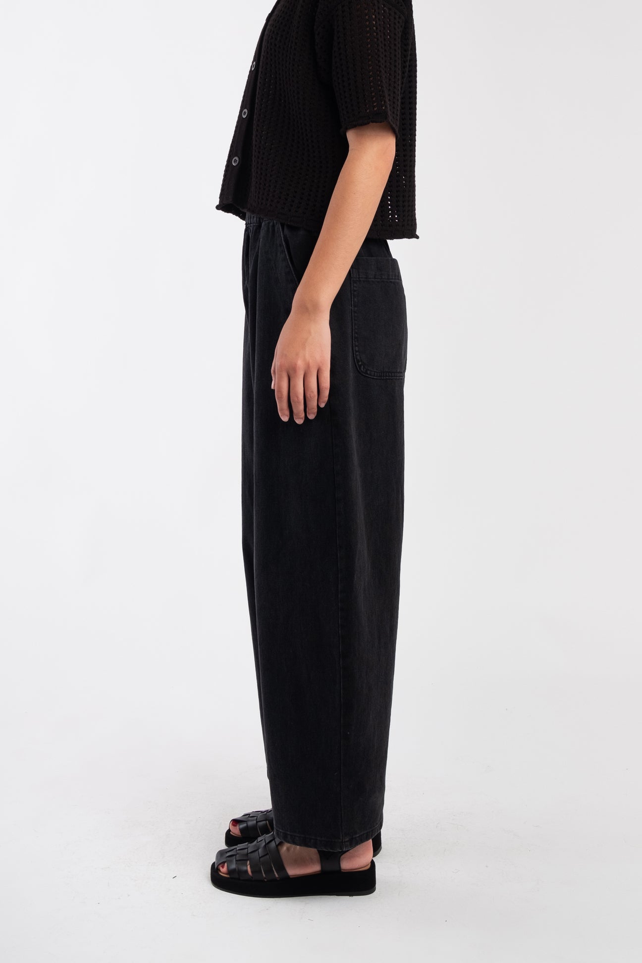 BLACK COLOUR Bcdavina Art Barrel Pant Brown