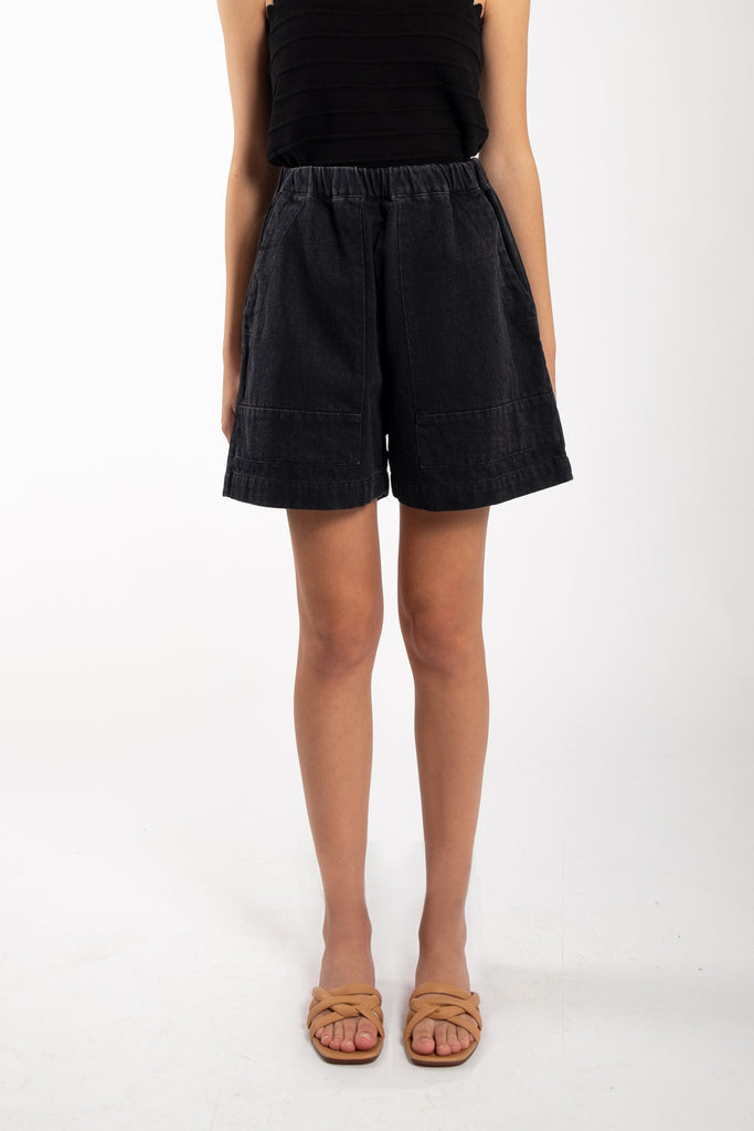 Faded Black Field Short