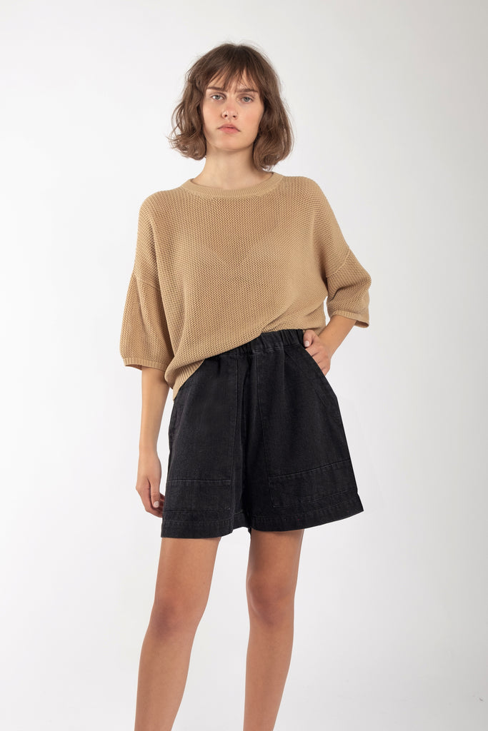 Faded Black Field Short