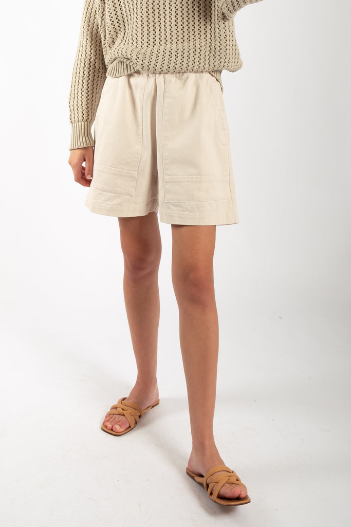 Cream Field Short