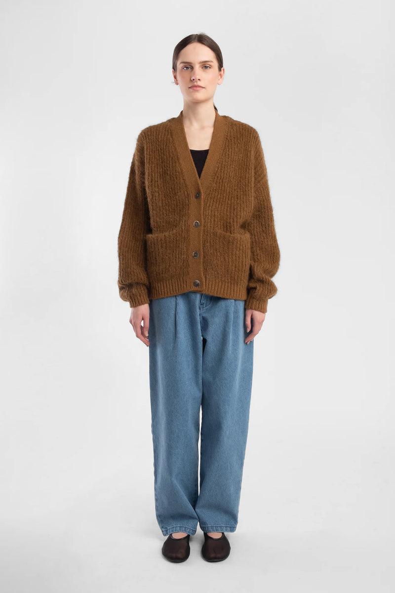 Golden Kiko Cardigan – Micaela Greg