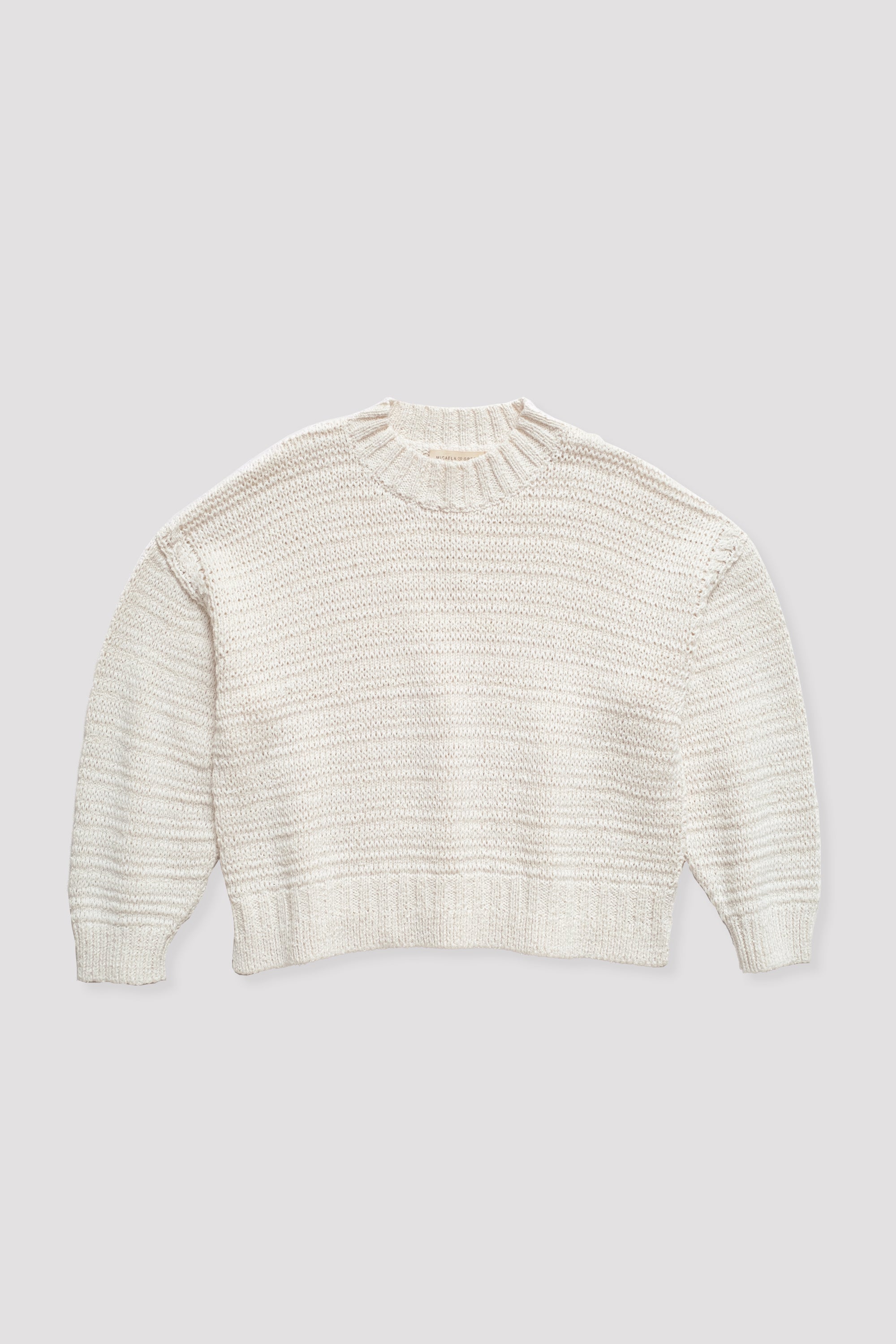 Cream Ribbon Sweater