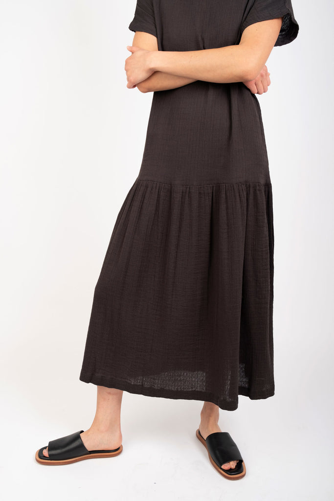 Faded Black Tee Dress