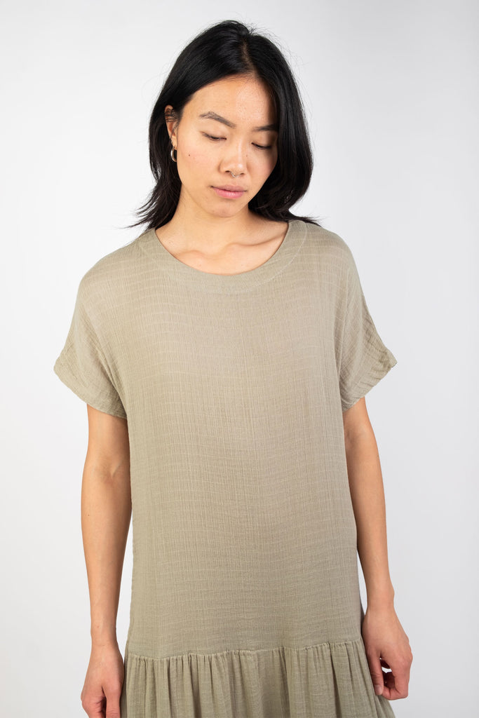 Soft Green Tee Dress