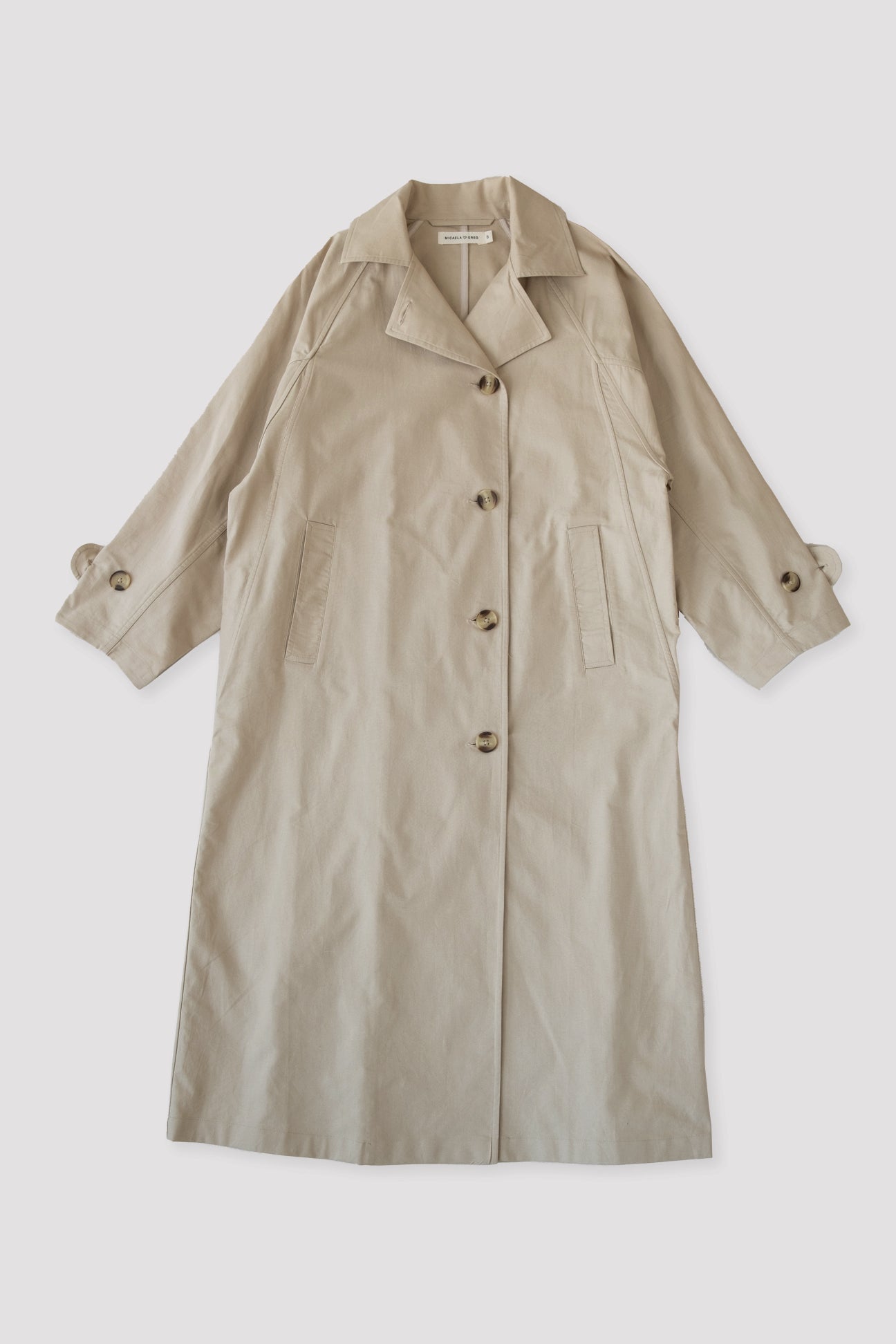 ジャケット・アウター The CLASIK BAL COLLAR PONCHO (TAUPE) The CLASIK BAL COLLAR PONCHO (TAUPE)
