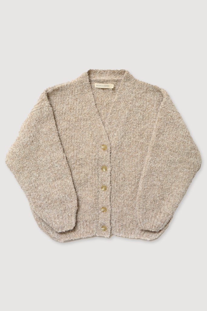 Oatmeal Twist Cardigan