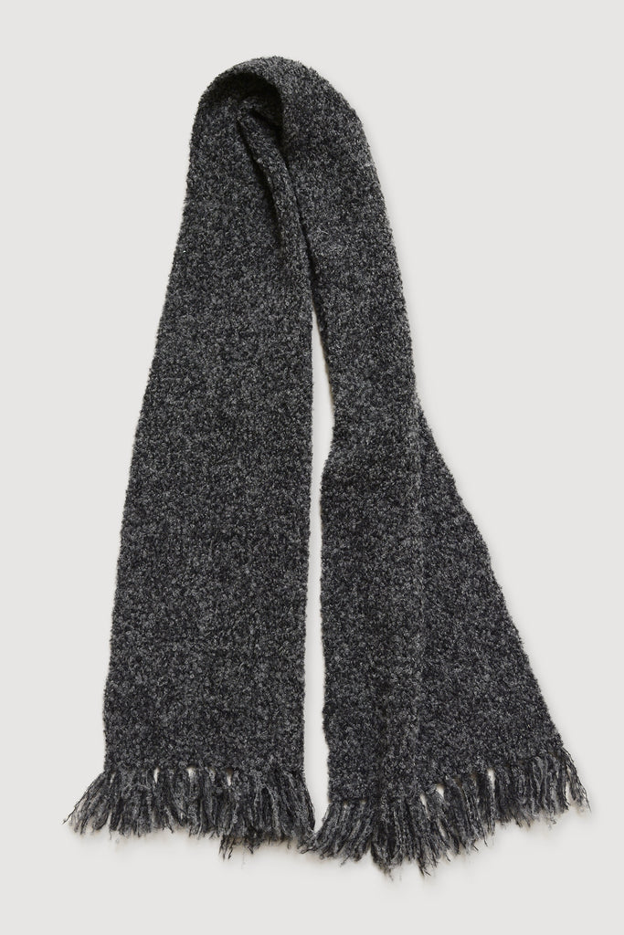 Charcoal Twist Scarf