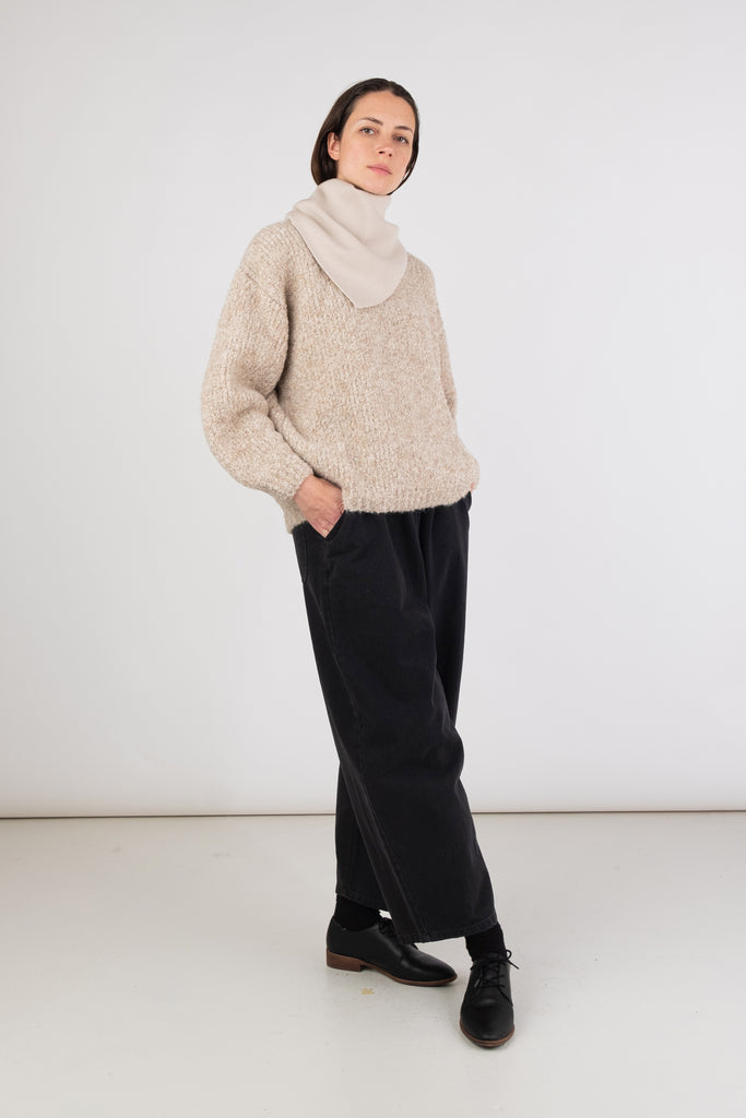 Oatmeal Twist Sweater