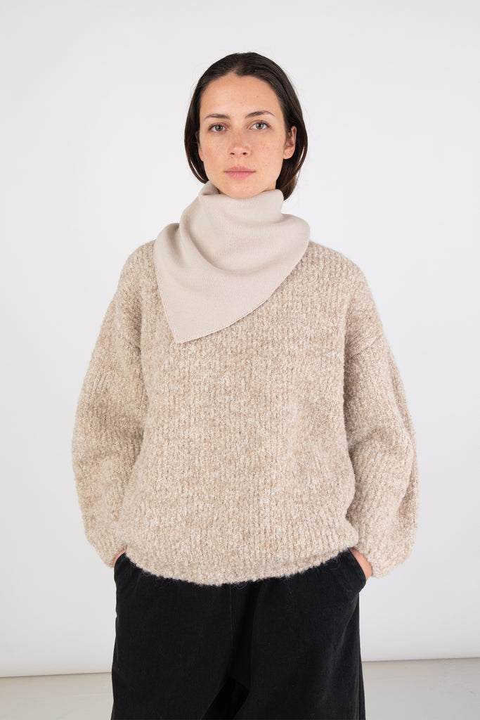 Oatmeal Twist Sweater