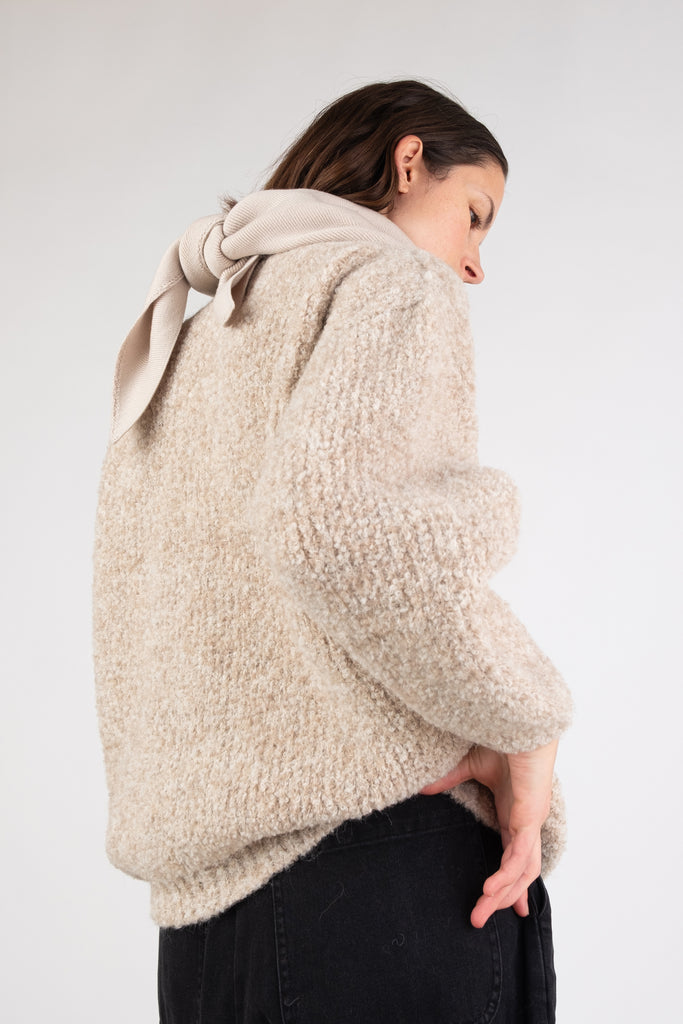 Oatmeal Twist Sweater
