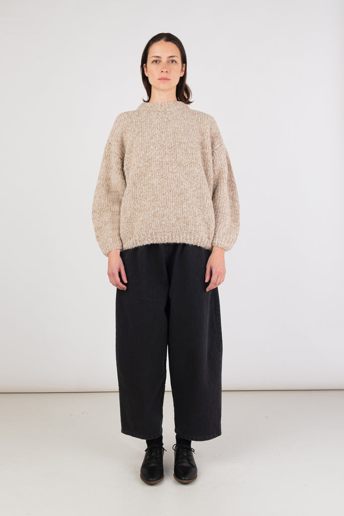 Oatmeal Twist Sweater