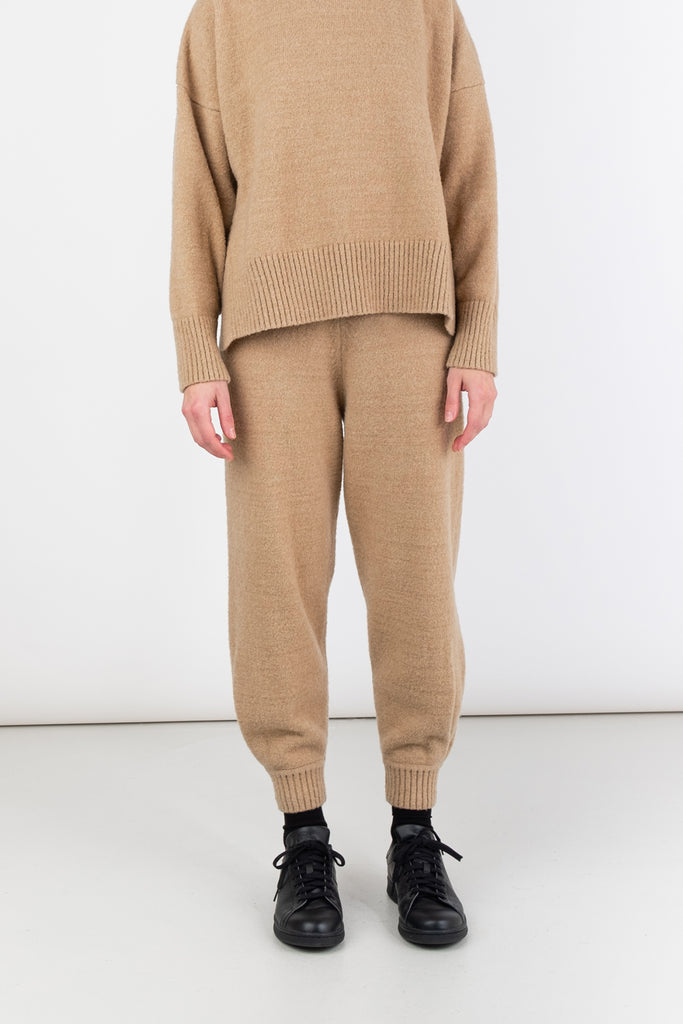 Camel Vela Knit Pant