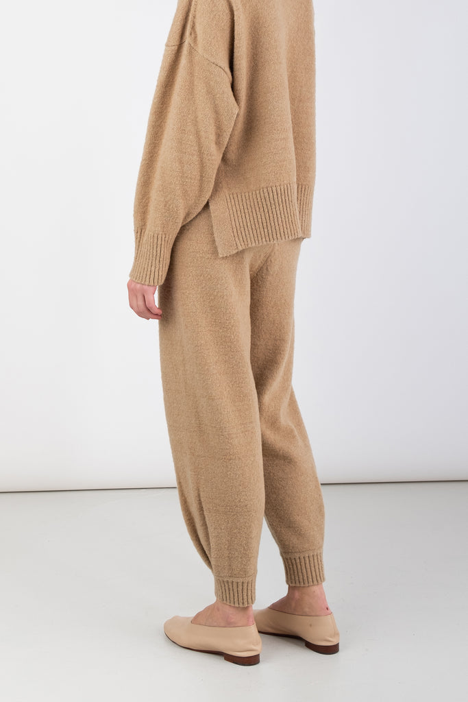 Camel Vela Knit Pant