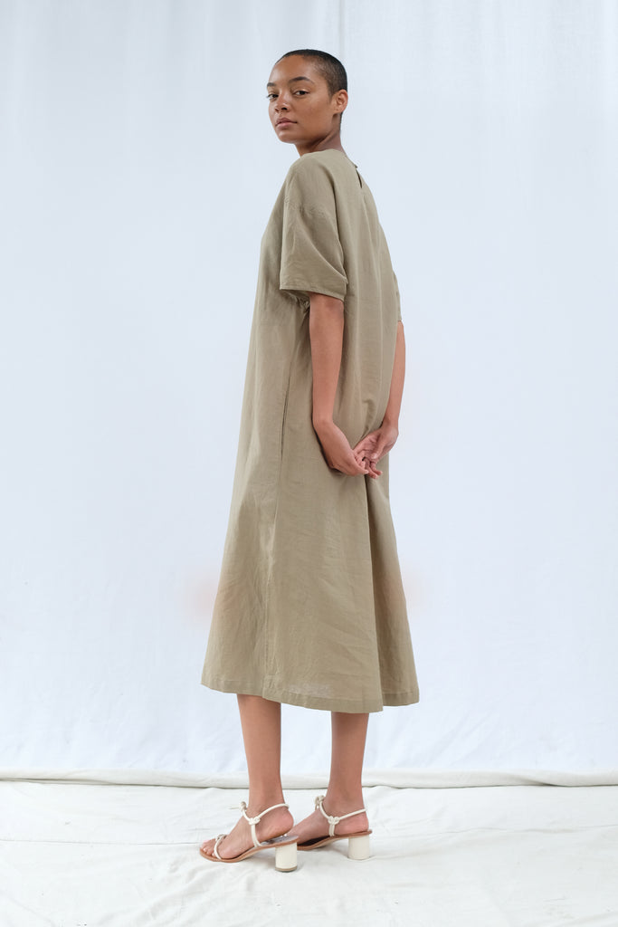 Faded Olive Arch Dress