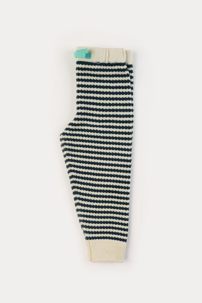 Textured Striped Sweatpants