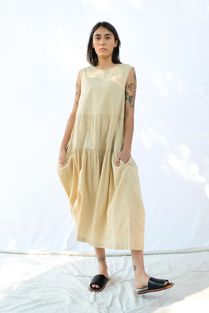 Flax Tier Dress