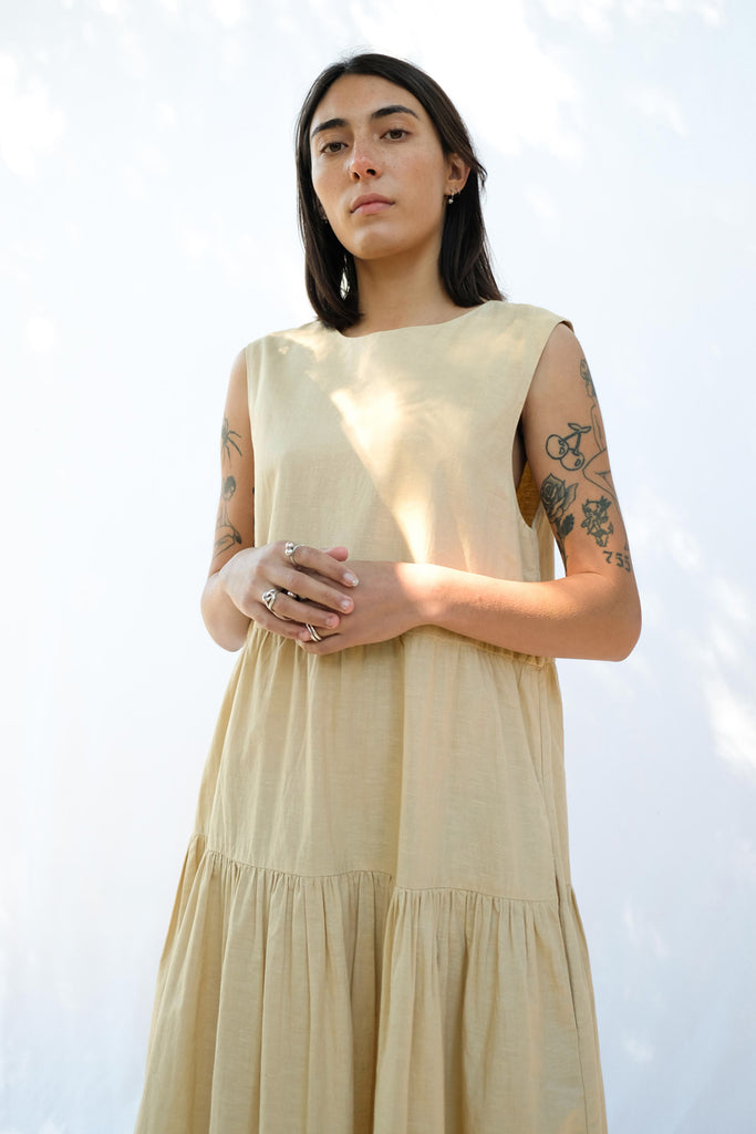 Flax Tier Dress