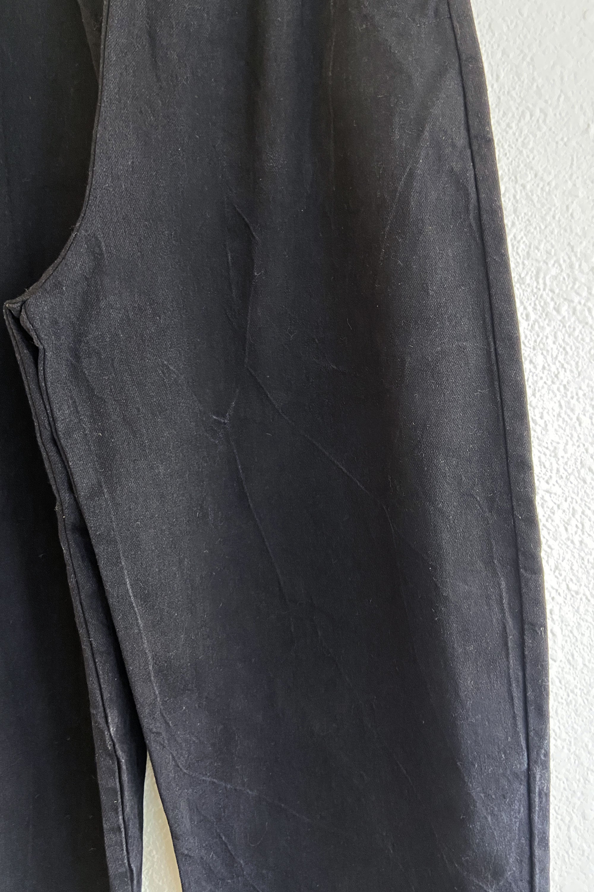 Second Quality - Faded Black Barrel Pant
