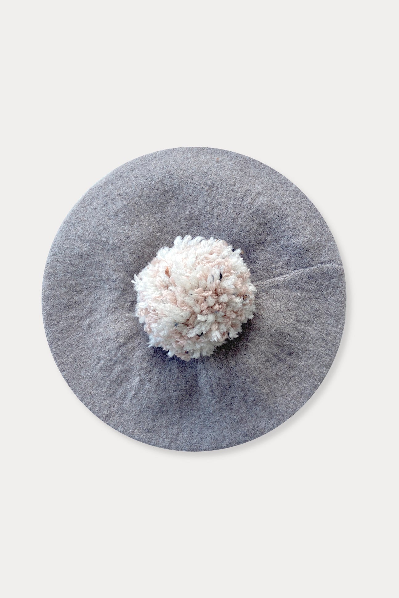 Heather Grey Kids Beret