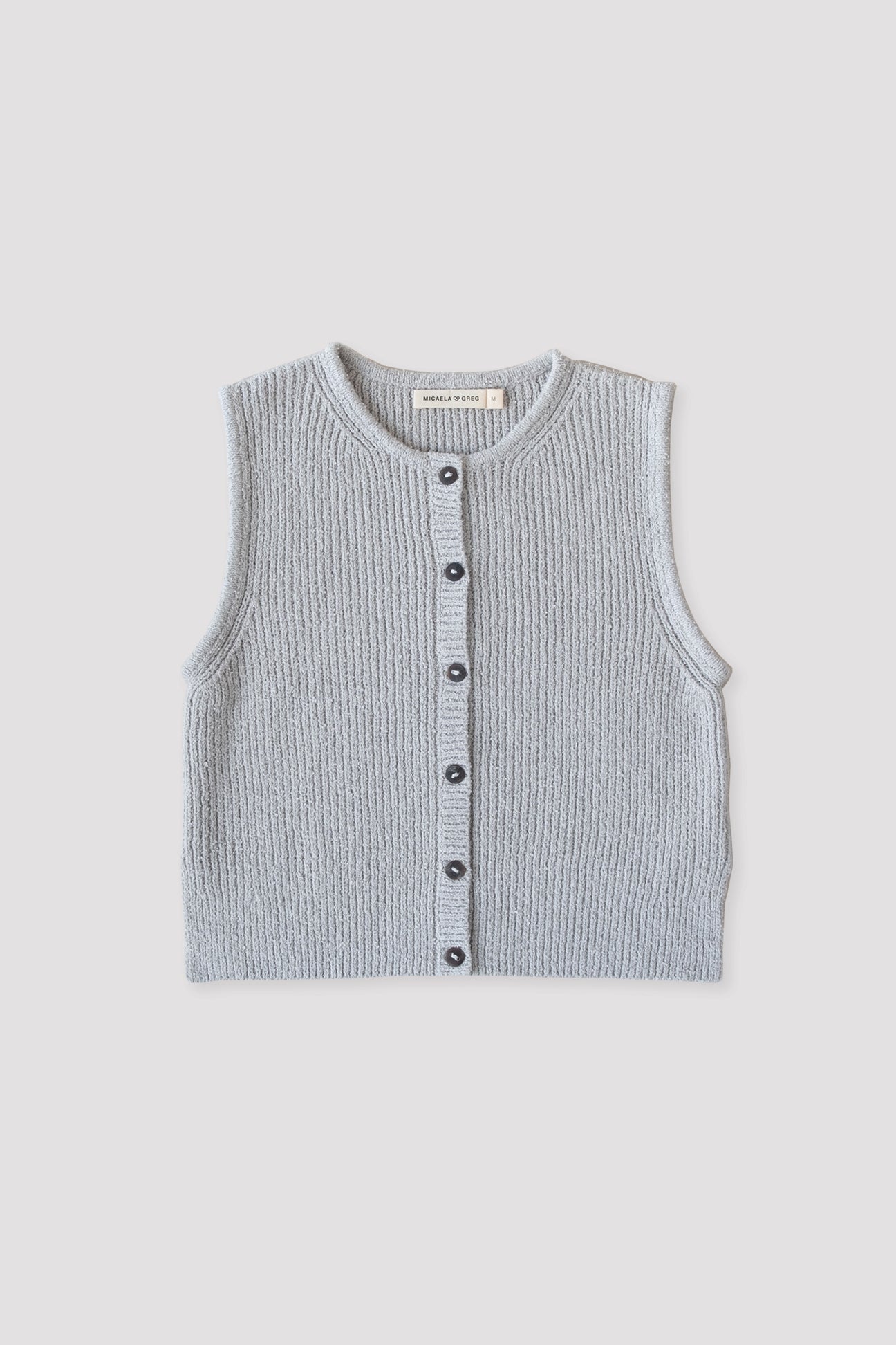 Cloud Boucle Rib Vest