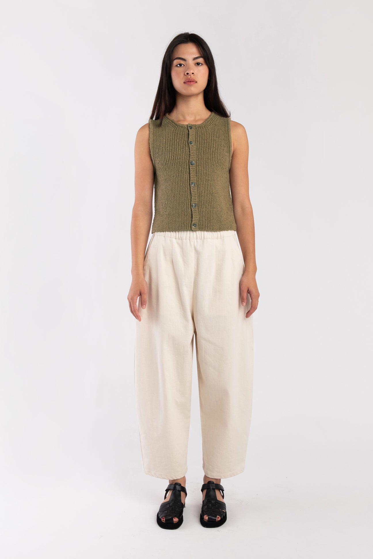 Ivy Boucle Rib Vest