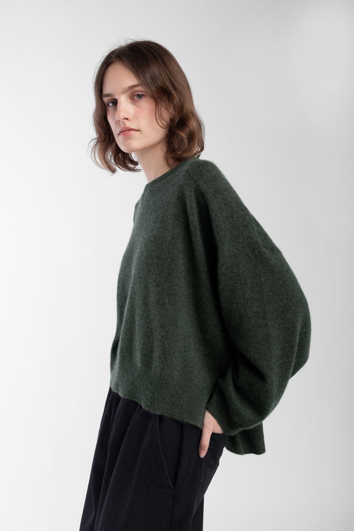 Cypress Cashmere Shell Sweater