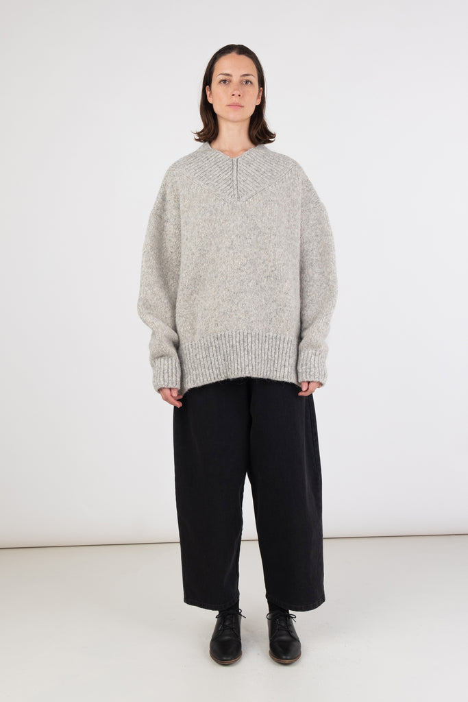 Heather Grey Coco Sweater