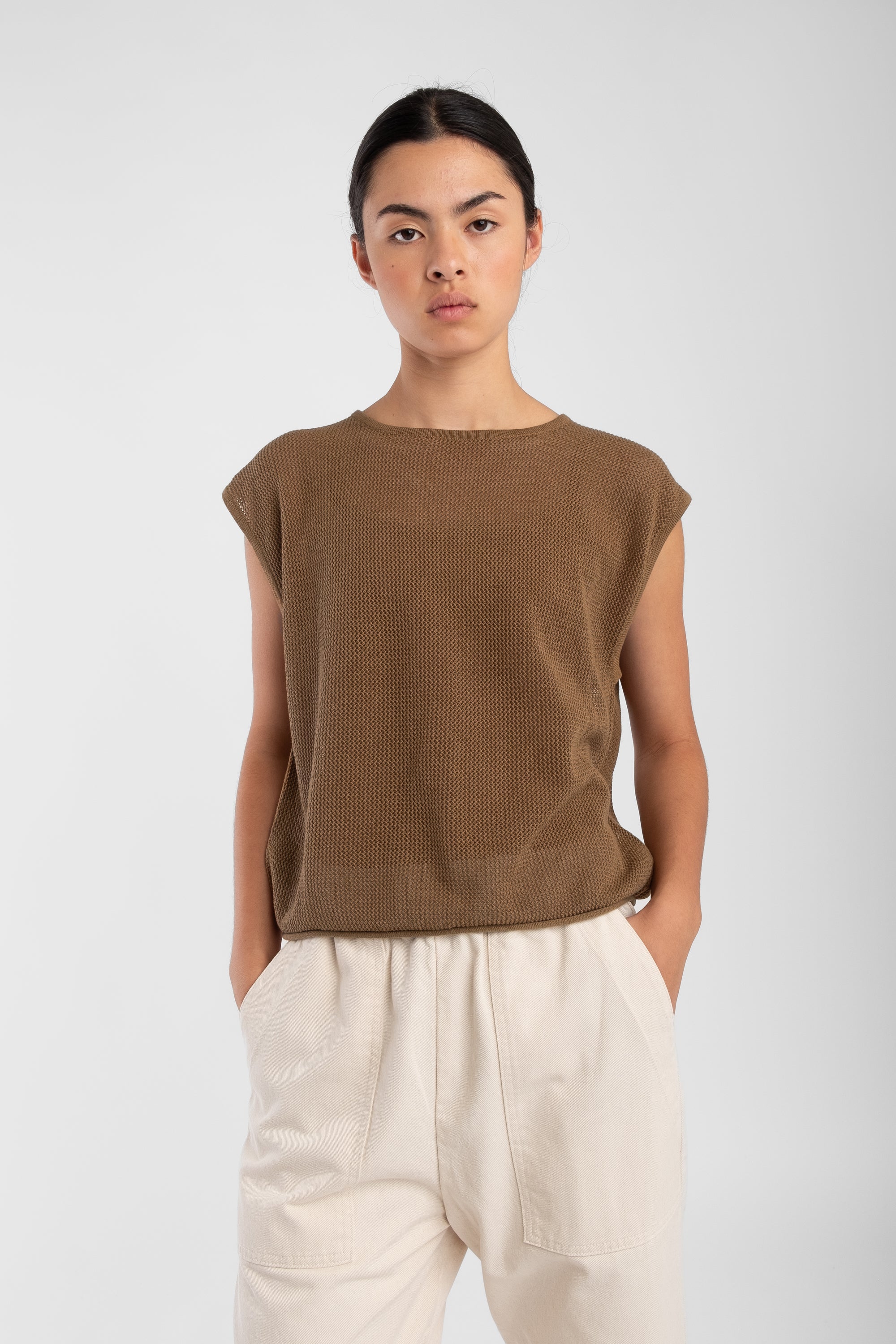 Umber Fine Mesh Tank