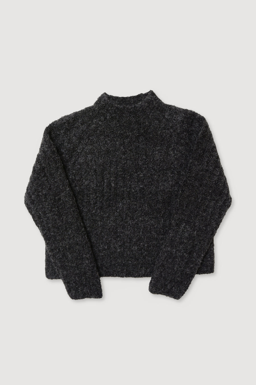 Charcoal Loop Rib Top