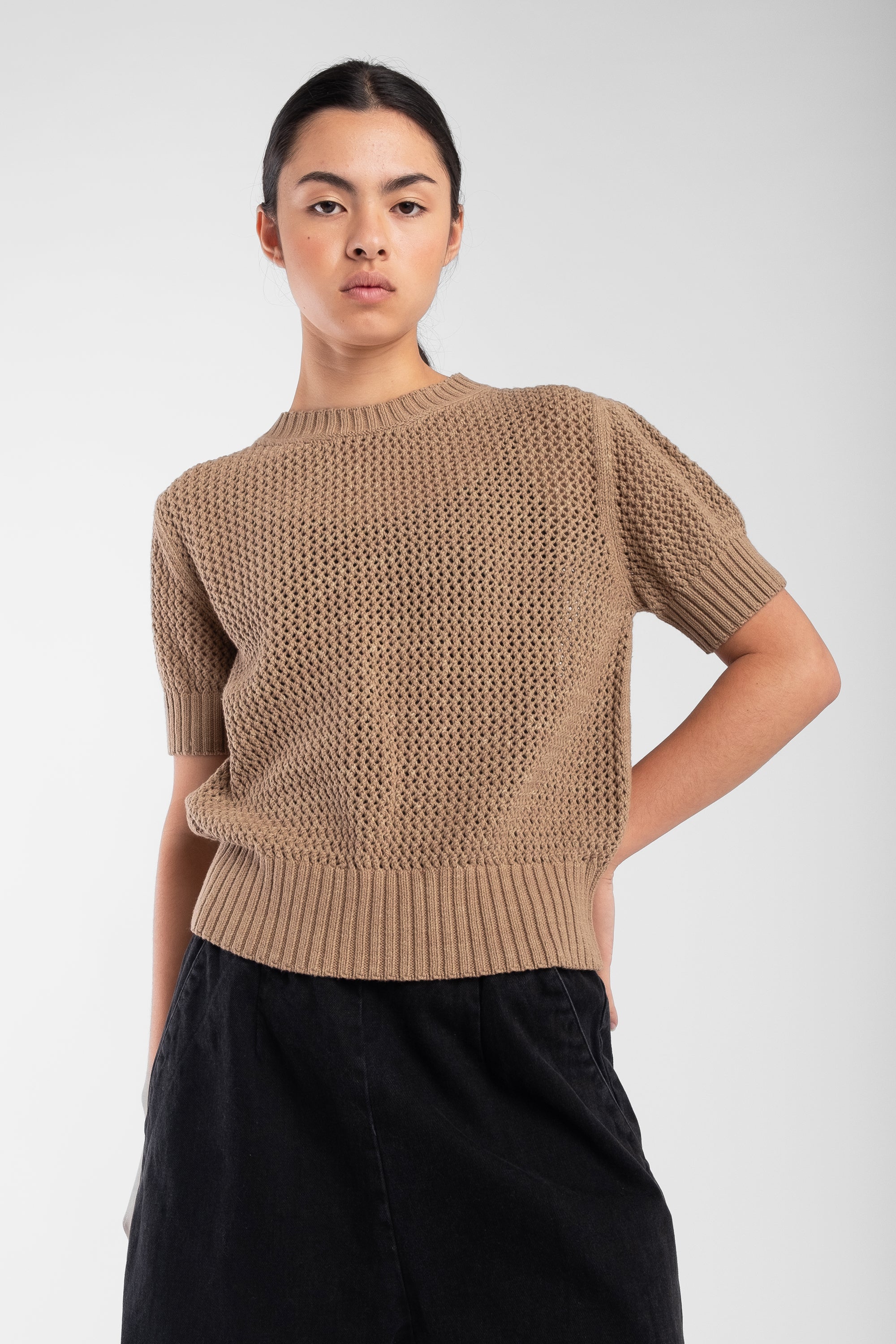 Cork Net Pullover – Micaela Greg