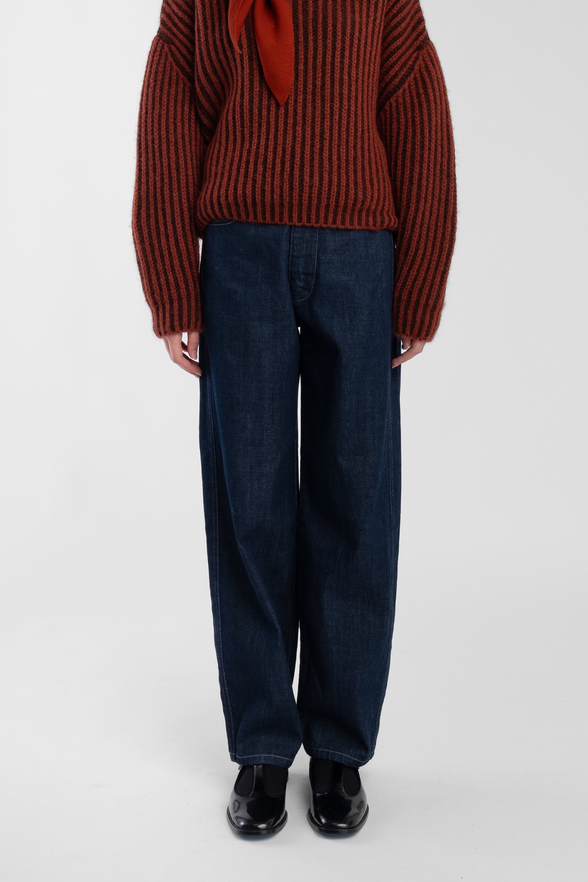 Dark Indigo Panel Jean