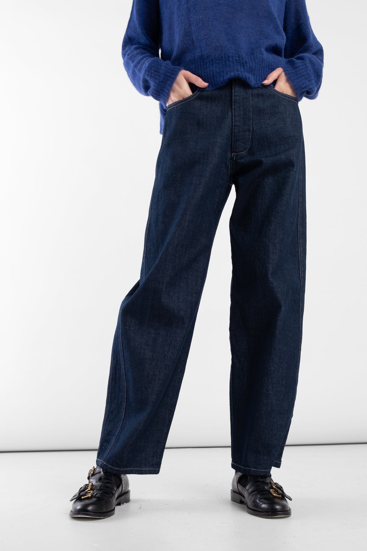 Dark Indigo Panel Jean
