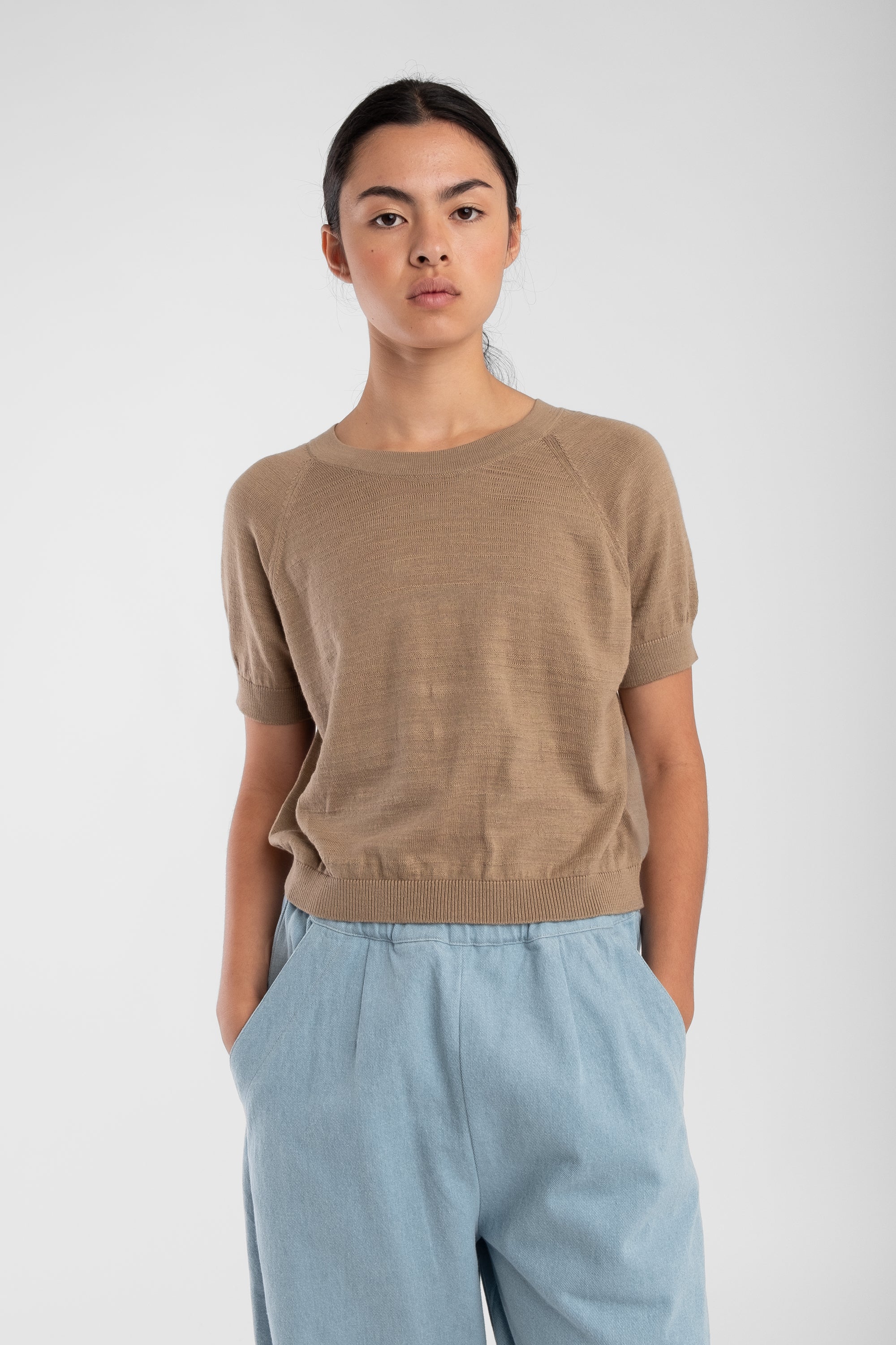 Cork Raglan Tee