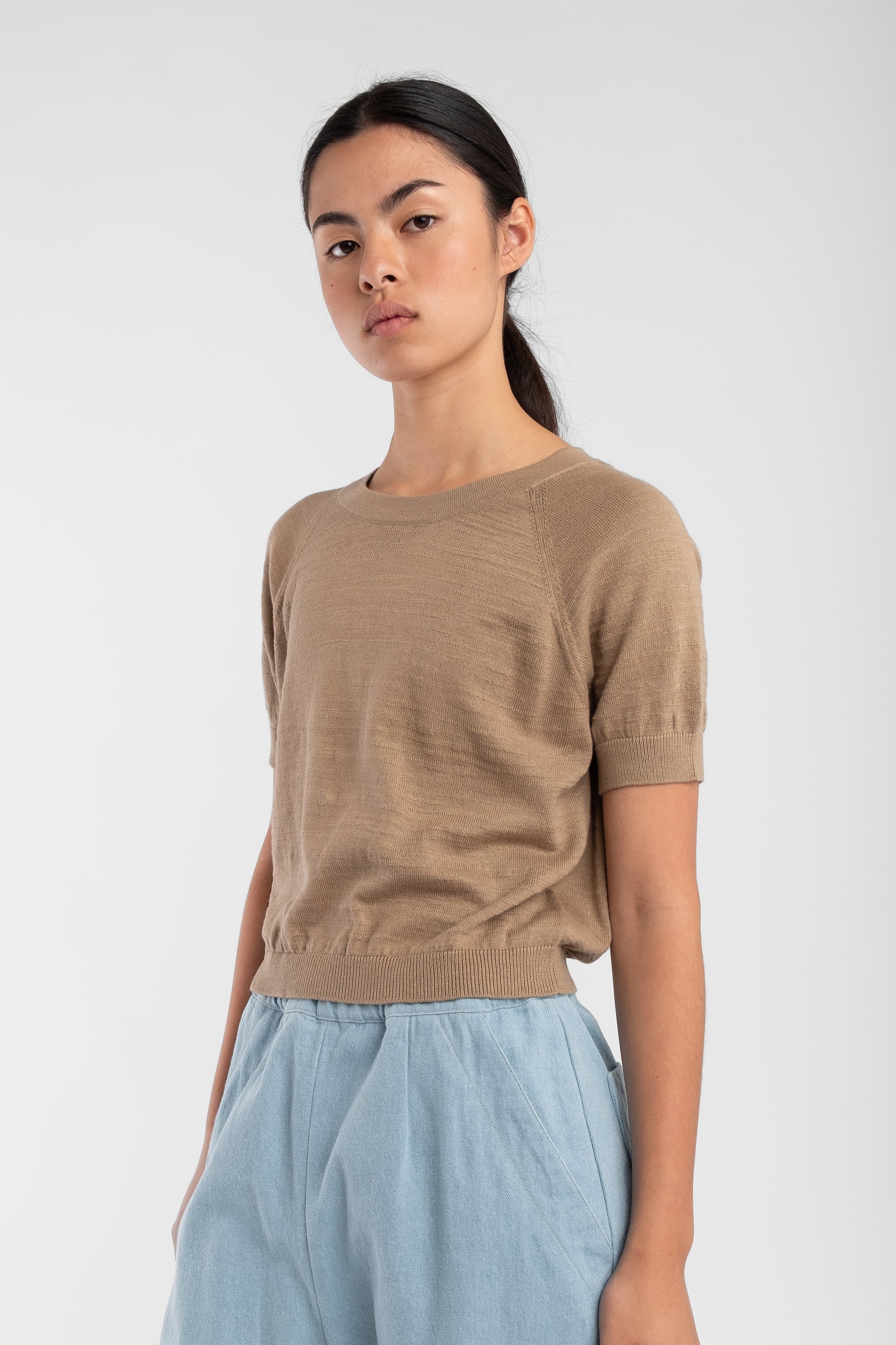 Cork Raglan Tee