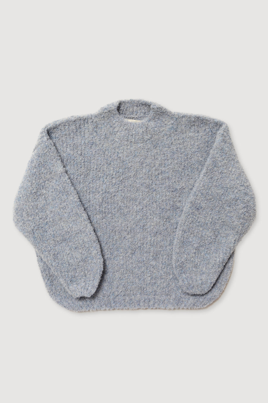 Steel Blue Twist Sweater
