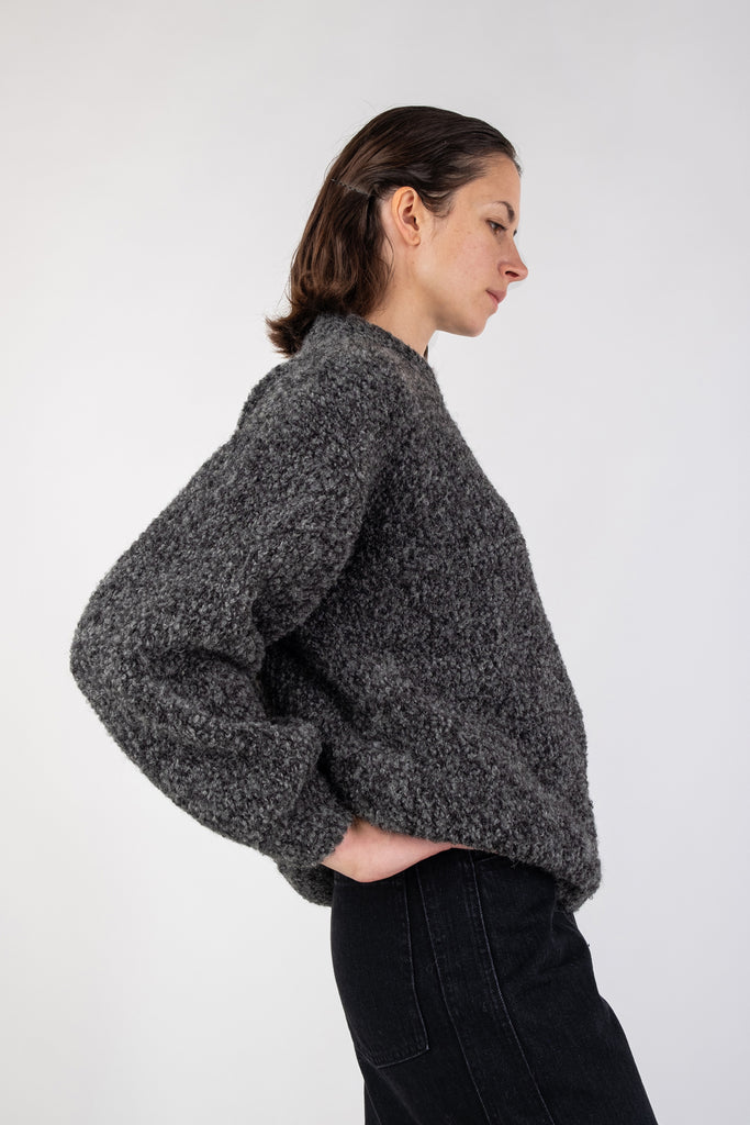 Charcoal Twist Sweater