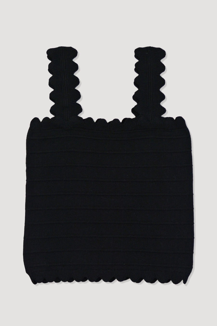 Black Scallop Tank